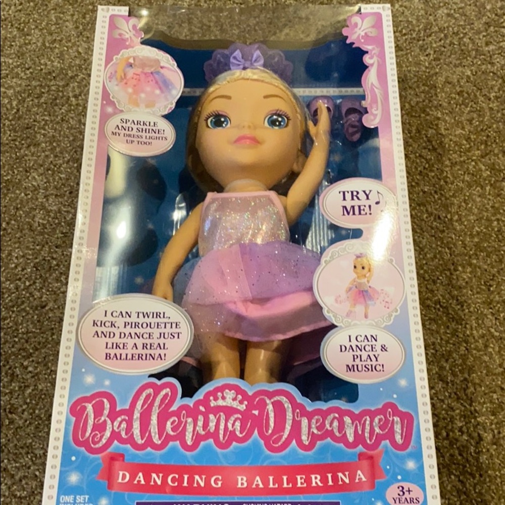 Brand new ballerina dreamer dancing ballerina doll